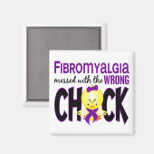 Fibromyalgie mit dem falschen Schwanz Magnet (Vorderseite/Rückseite)