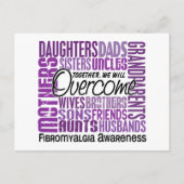 Fibromyalgie Postkarte (Vorderseite)