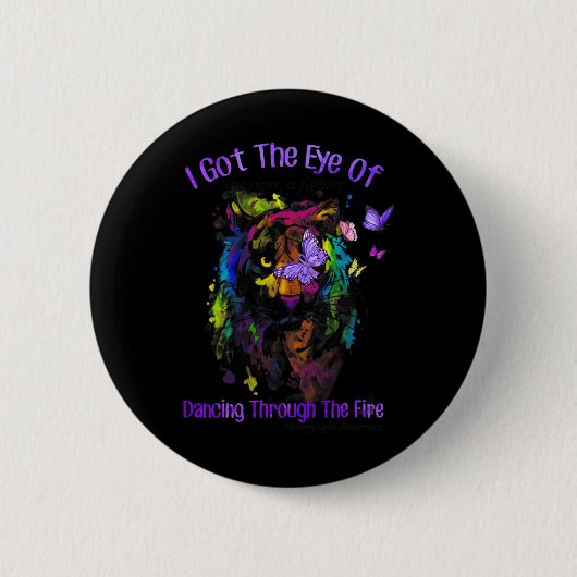 Fibromyalgie Sensibilisierungskampagne Ich Got das Button (Vorderseite)