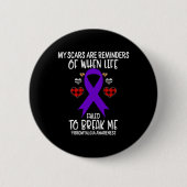 Fibromyalgie Sensibilisierungskampagne Narben Erin Button (Vorderseite)