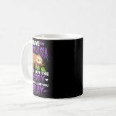 Fibromyalgie Sloth Fibro Krieger Patient I have Fi Kaffeetasse (Vorderseite Links)