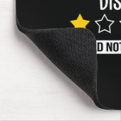Fibromyalgie sollte nicht als Krieger empfohlen we Mousepad (Ecke)