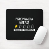 Fibromyalgie sollte nicht als Krieger empfohlen we Mousepad (Mit Mouse)
