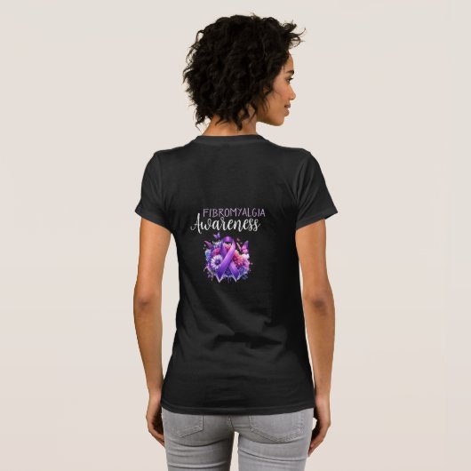 Fibromyalgie T-Shirt (Schwarz voll)