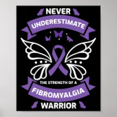 Fibromyalgie Warrior Awareness Poster (Vorne)