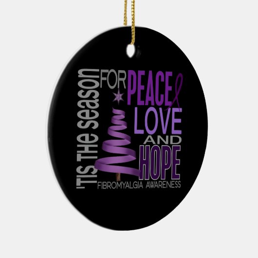 Fibromyalgie Weihnachten 1 Ornamente (Rechts)