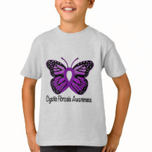 Fibrose-Bewusstsein mit Schmetterling