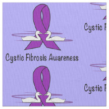 Fibrose-Bewusstsein mit Schwänen der Hoffnung