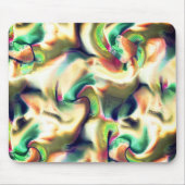 Fibrose Färbung mit schimmernden Farben und glatte Mousepad (Vorne)