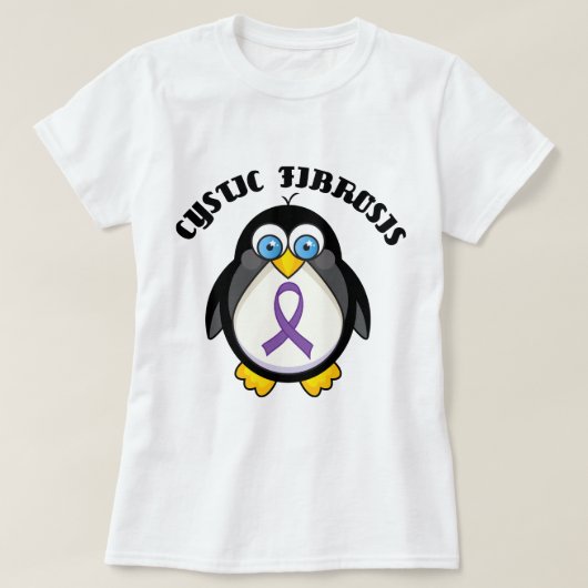 Fibrose-Pinguin T-Shirt (Design vorne)