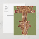 Fibula mit Vogelköpfen Postkarte (Vorne/Hinten)