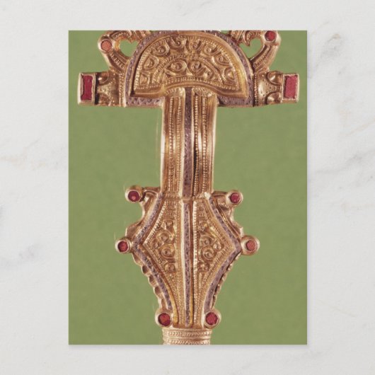 Fibula mit Vogelköpfen Postkarte (Vorderseite)
