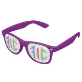 FIC Adult Party Shades Partybrille (Schrägansicht)