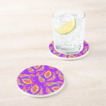 Fichezazzle Neon Paisley