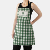 Fichten-Gingham-Weihnachten Schürze (InSitu)