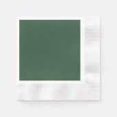 Fichten Grün Serviette (Vorderseite)