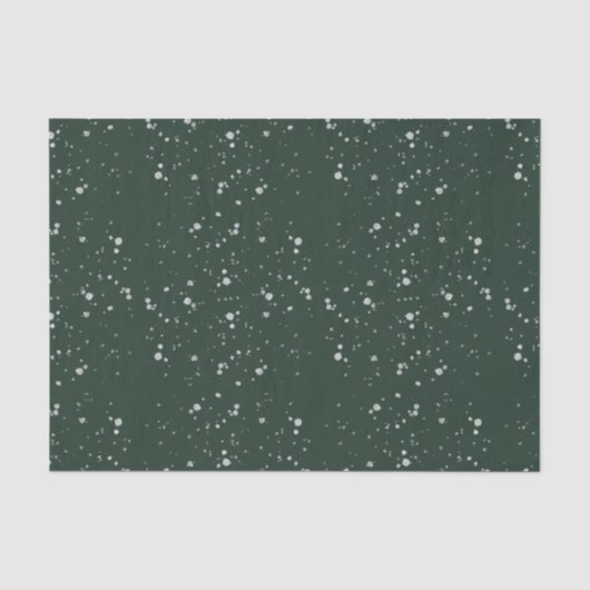 Fichten Schnee Seidenpapier (Vorderseite)