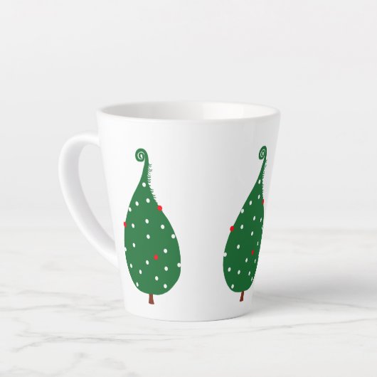 Fichtenbaum Milchtasse (Linke Ecke)