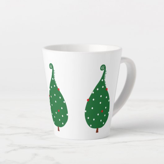 Fichtenbaum Milchtasse (Rechte Ecke)