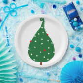 Fichtenbaum Pappteller (Party)