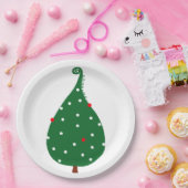 Fichtenbaum Pappteller (Party)