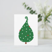 Fichtenbaum Postkarte (Stehend Vorderseite)