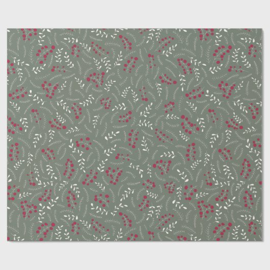 Fichtenholz, grün, rustikal geschenkpapier (Flach)