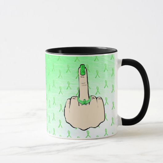 Fick dich Lyme-Borreliose Kaffeetasse (Rechts)