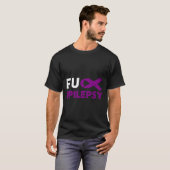 Fick Epilepsy Awareness Support Survivor Geschenk T-Shirt (Vorne ganz)