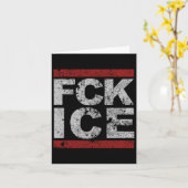 Fick Ice gestört Karte (Gelbe Blume)