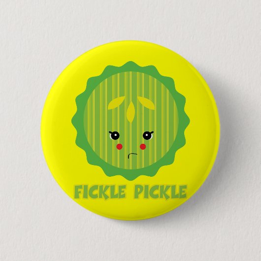 Fickholz Button (Vorderseite)