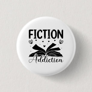 Fiction Addiction Knopf Button