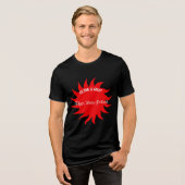 Fiction Is Great Then Non-Fiction Tri-Blend Shirt (Vorderseite voll)