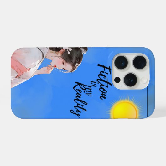 Fiction Mädchen Handyhülle iPhone Hülle (Rückseite (Horizontal))