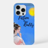 Fiction Mädchen Handyhülle iPhone Hülle (Rückseite)