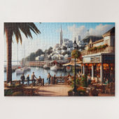 Fictional Retro San Francisco Puzzle (Horizontal)