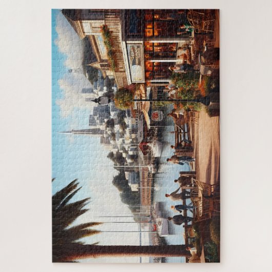 Fictional Retro San Francisco Puzzle (Vertikal)