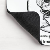 FICTS "Biene, die" Mousepad ausdehnt (Ecke)