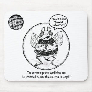 FICTS "Biene, die" Mousepad ausdehnt