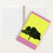 Ficus microcarpa tree notizblock (Innen)