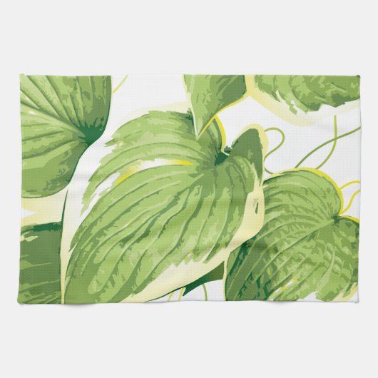 Ficus Pflanze 2 Geschirrtuch (Horizontal)