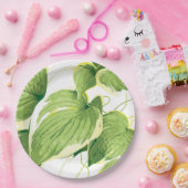 Ficus Pflanze 2 Pappteller (Party)