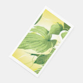 Ficus Pflanze 4 Serviette (Ecke)