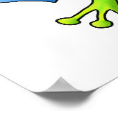 Fiddle Frog Poster (Ecke)