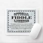 Fiddle-Lizenz Mousepad (Mit Mouse)
