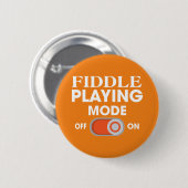 Fiddle Playing Button (Vorne & Hinten)