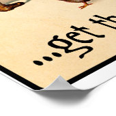 Fiddle Spieler holen Chicks Geigermusik Poster (Ecke)