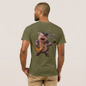 Fiddle Stix T-Shirt 4 (Schwarz voll)