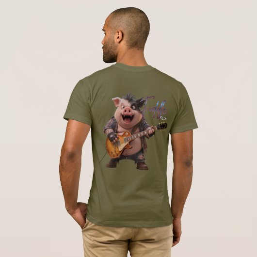Fiddle Stix T-Shirt 4 (Schwarz voll)