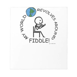 Fiddle - Weltumdrehungen Notizblock